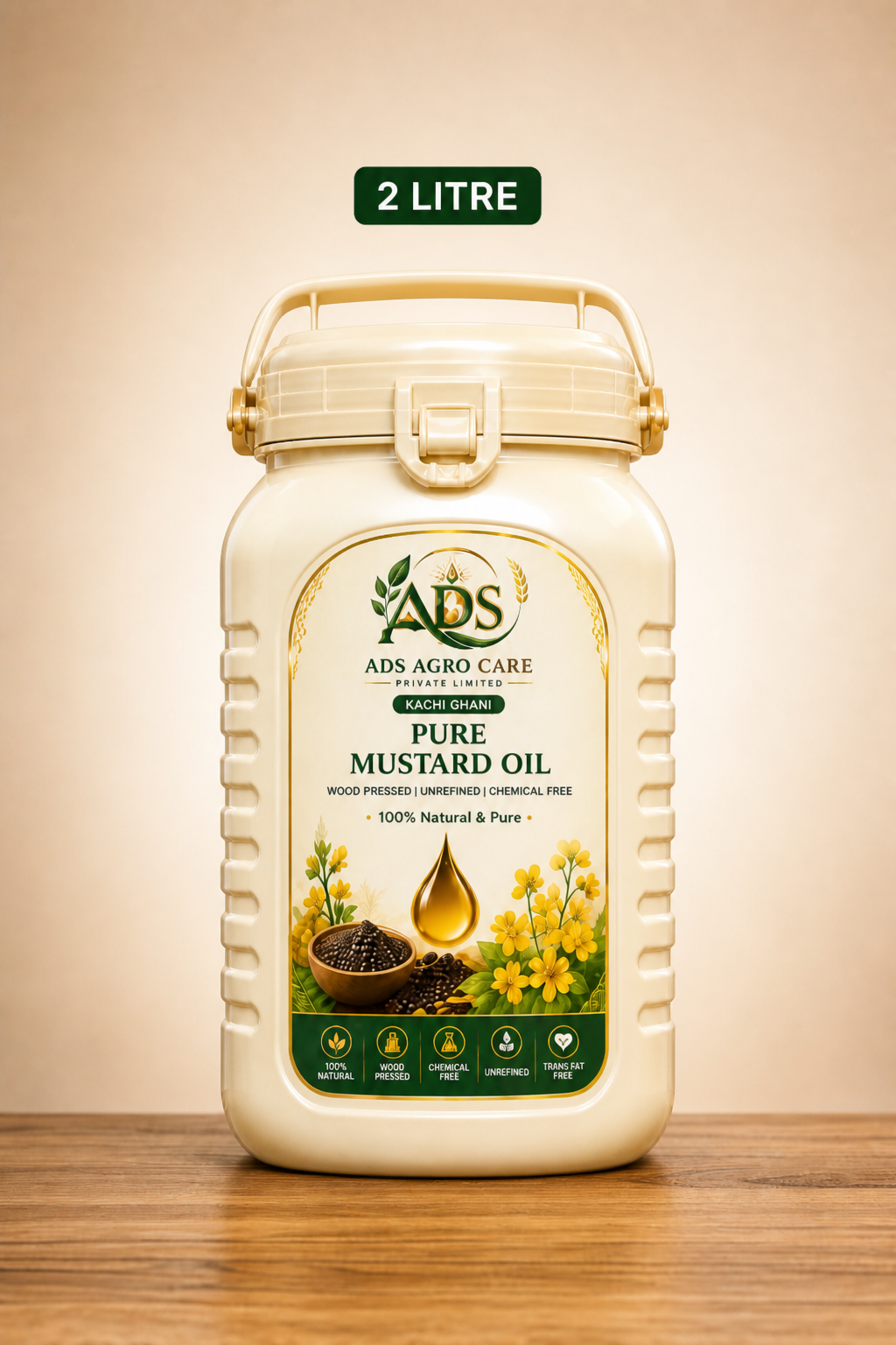 2 Litre Jar